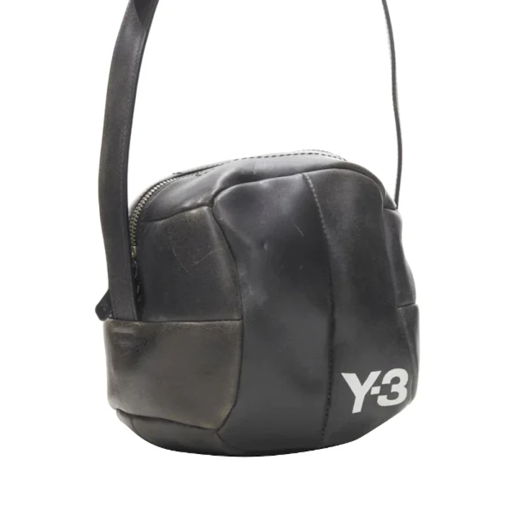 Yohji Yamamoto Pre-owned Leather crossbody-bags Black Dames