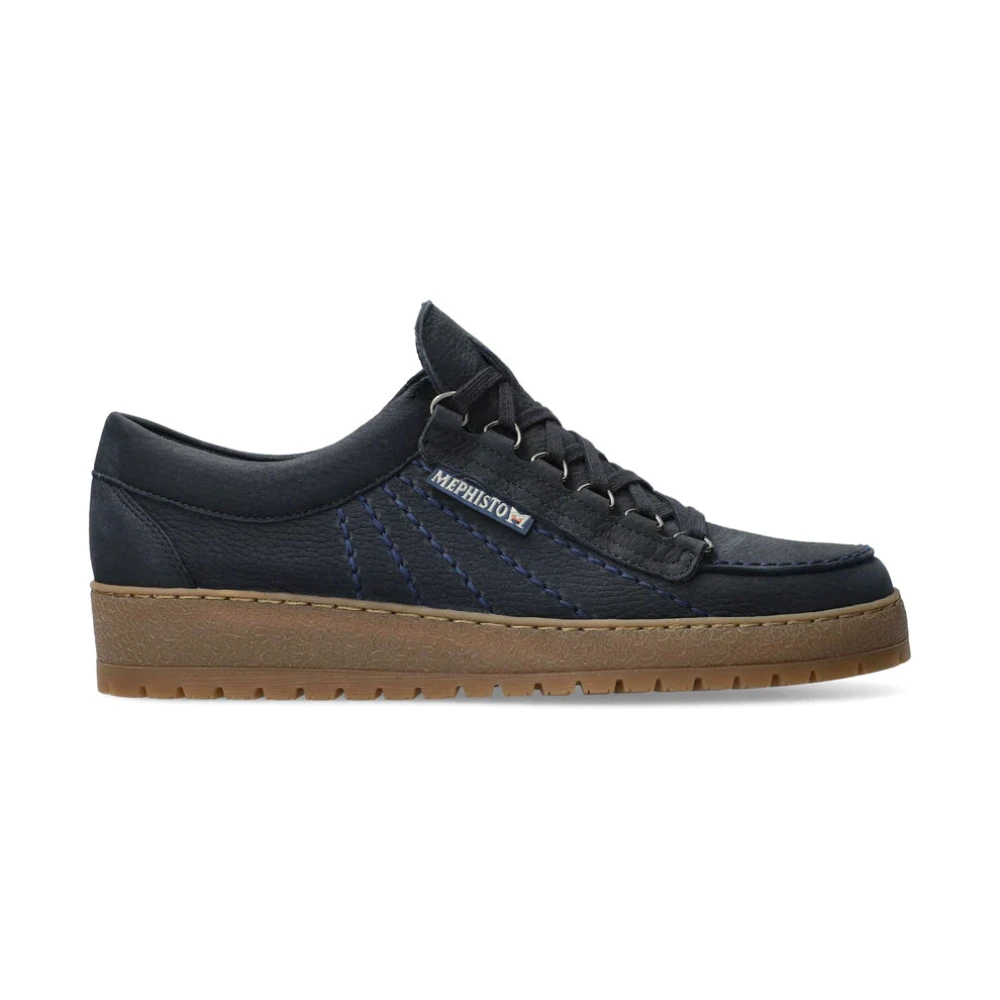 Mephisto Rainbow Veterschoen Heren Schoenen Blauw