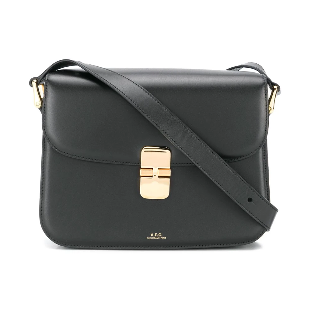 A.p.c. Women's Black Cross Body Bags, One Size, Grace Bag