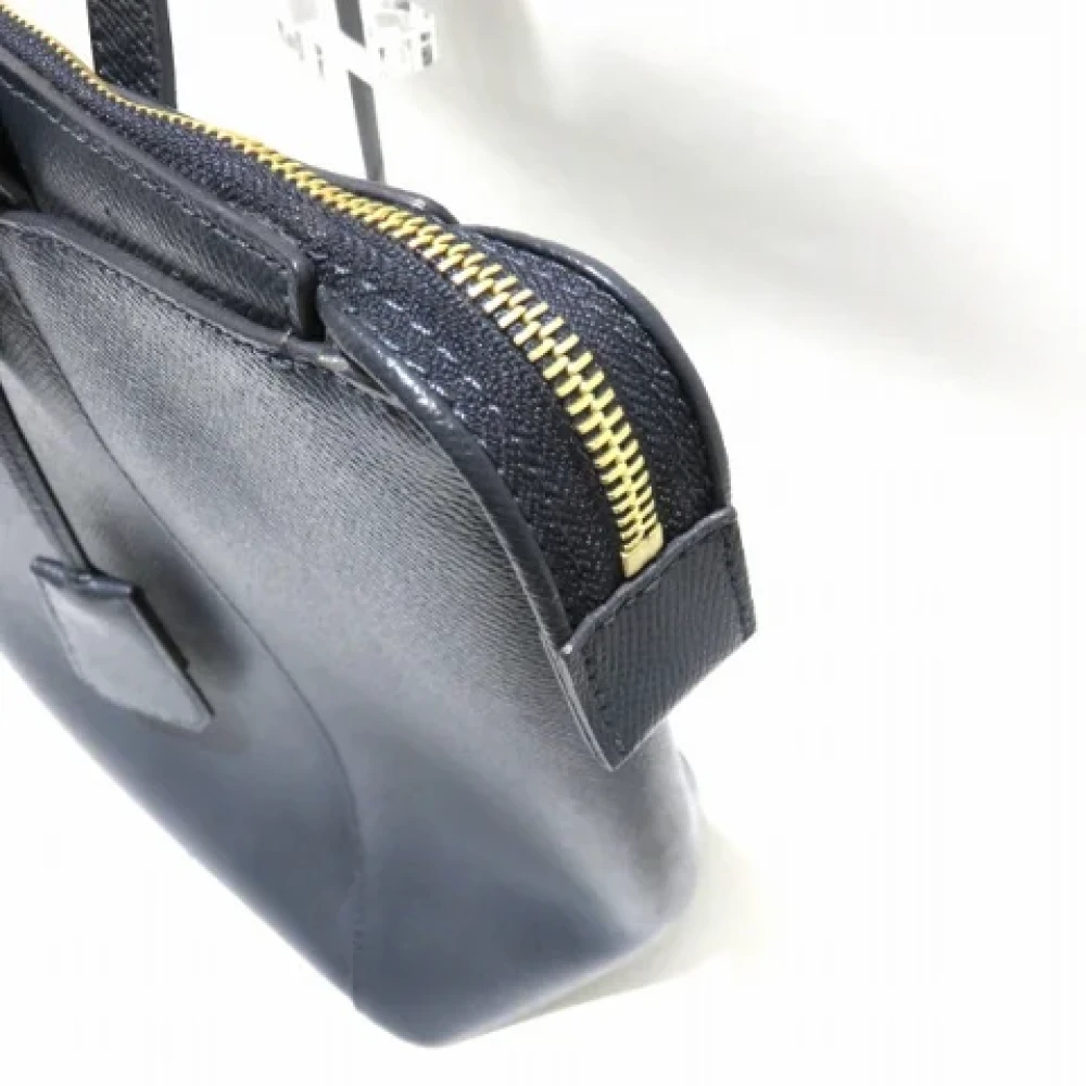 Michael Kors Pre-owned Leather shoulder-bags Blue Dames