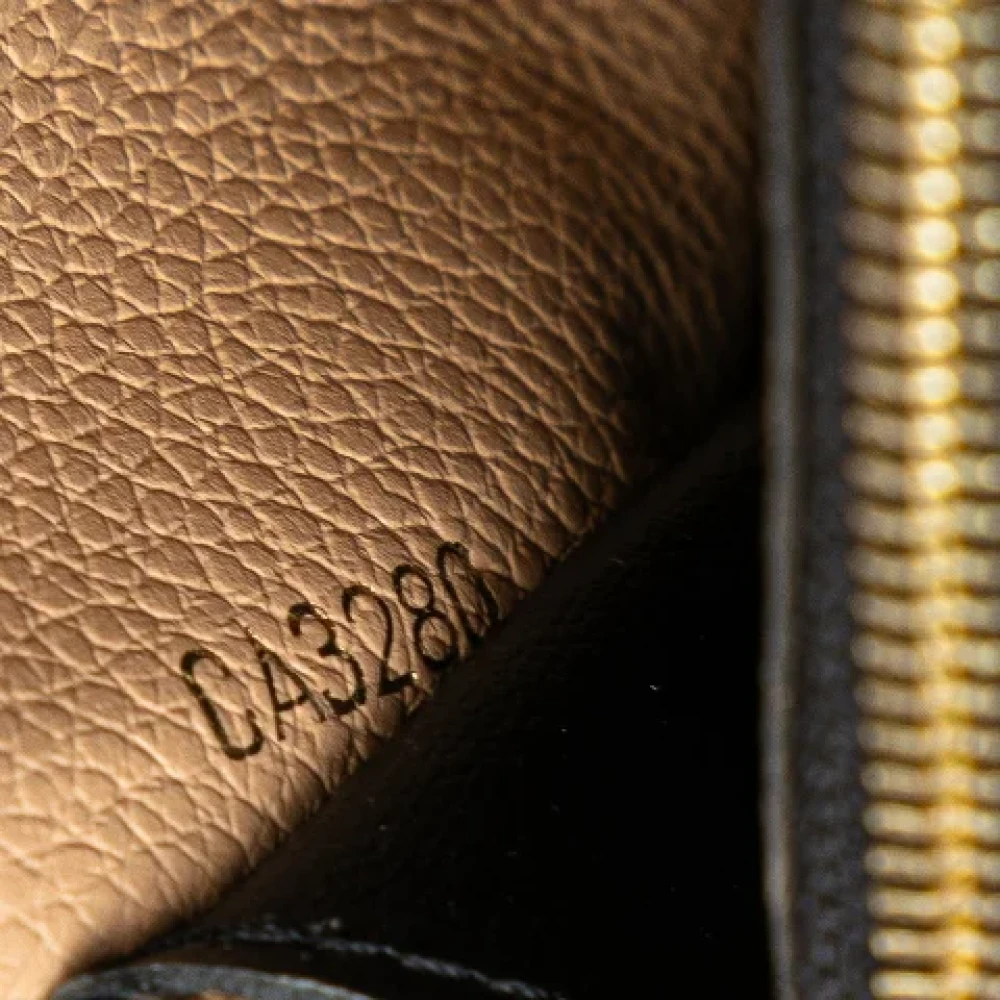 Louis Vuitton Vintage Pre-owned Leather wallets Black Dames