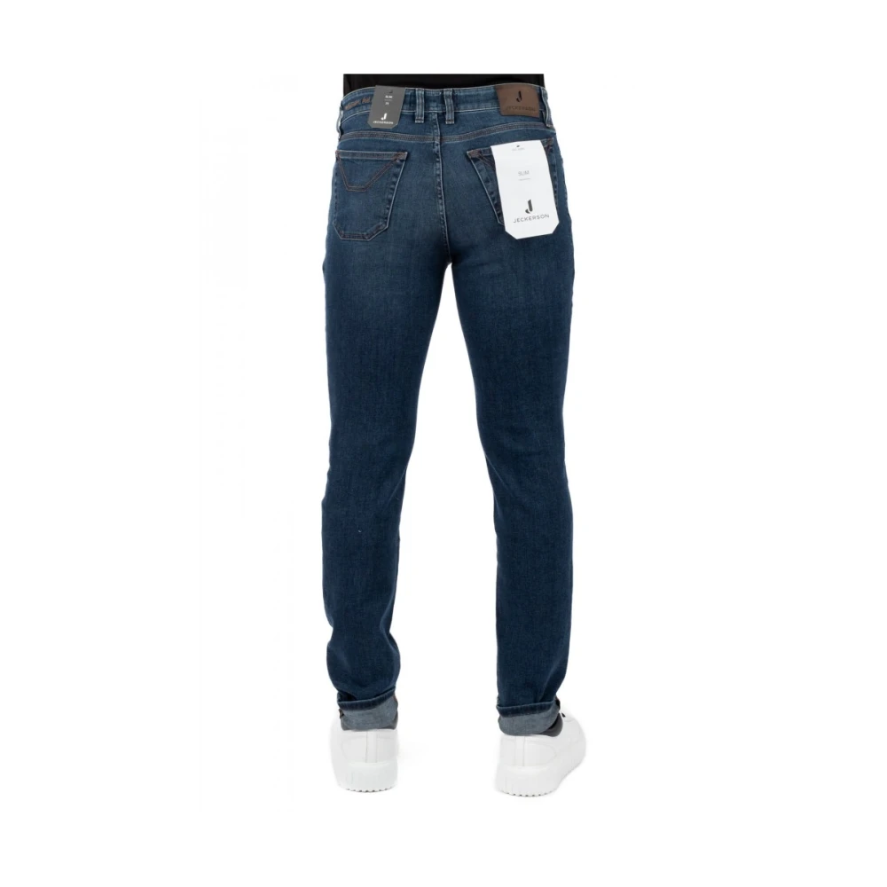Jeckerson Heren Denim Jeans Blue Heren