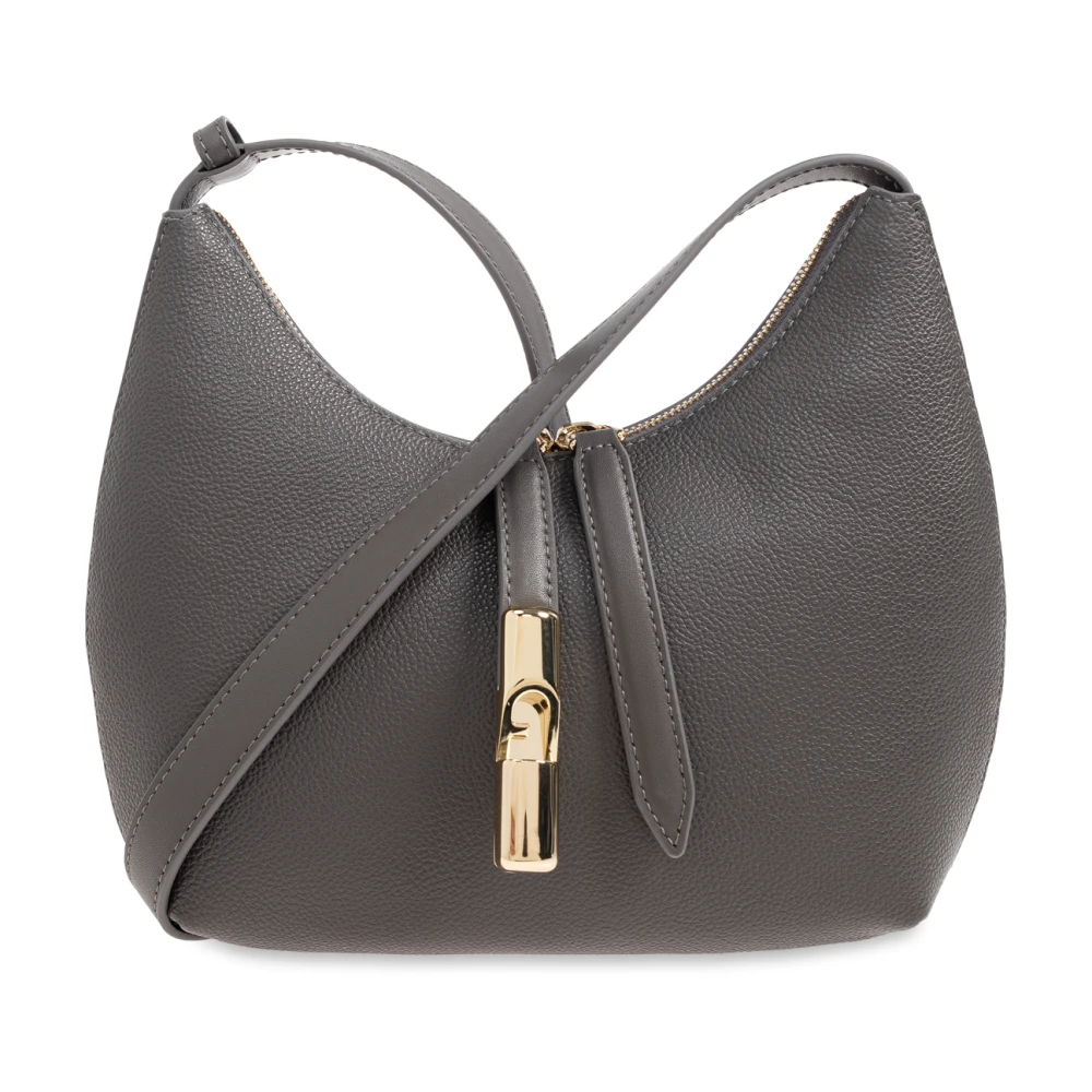 Furla Women's Gray Goccia Small Shoulder Bag