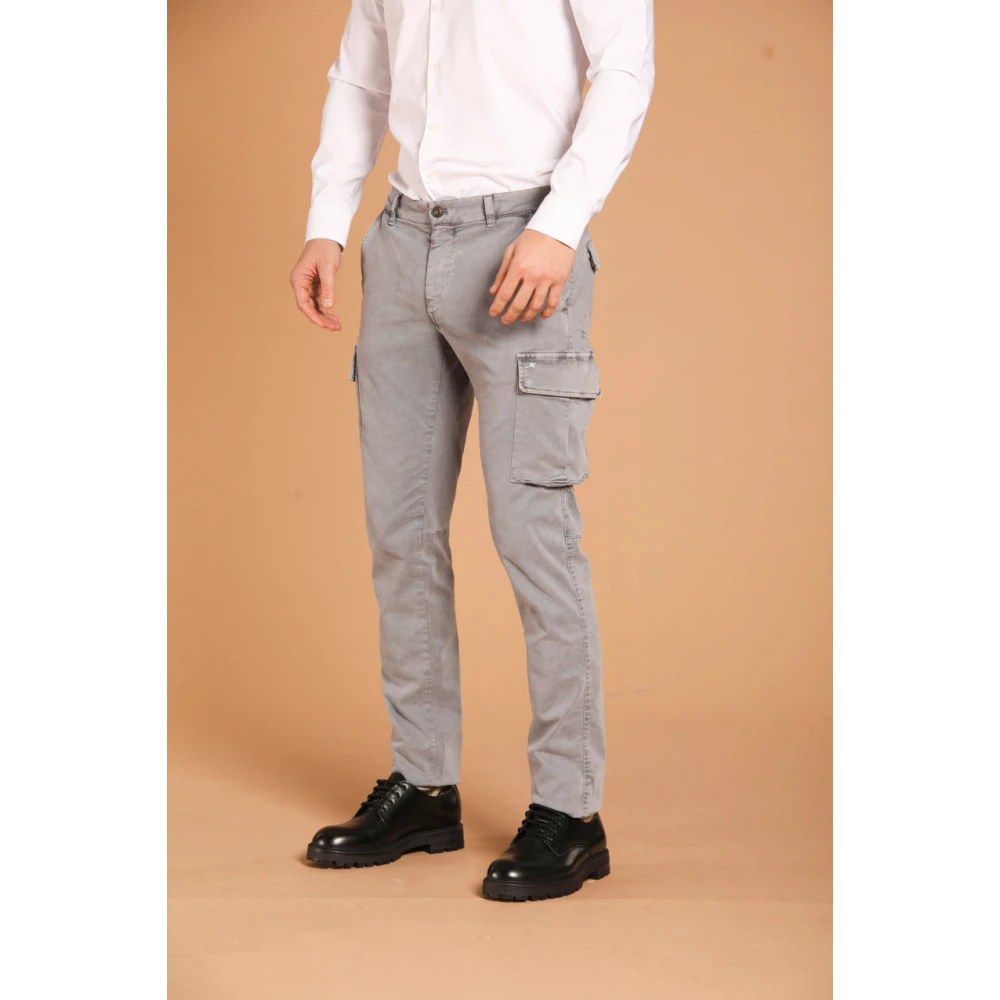 Mason's Cargo broek Chile in keperstof Gray Heren