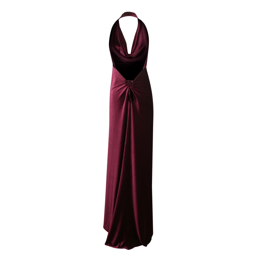 Blanca Vita Bordeaux Wikkeljurk Aw24 Brown Dames