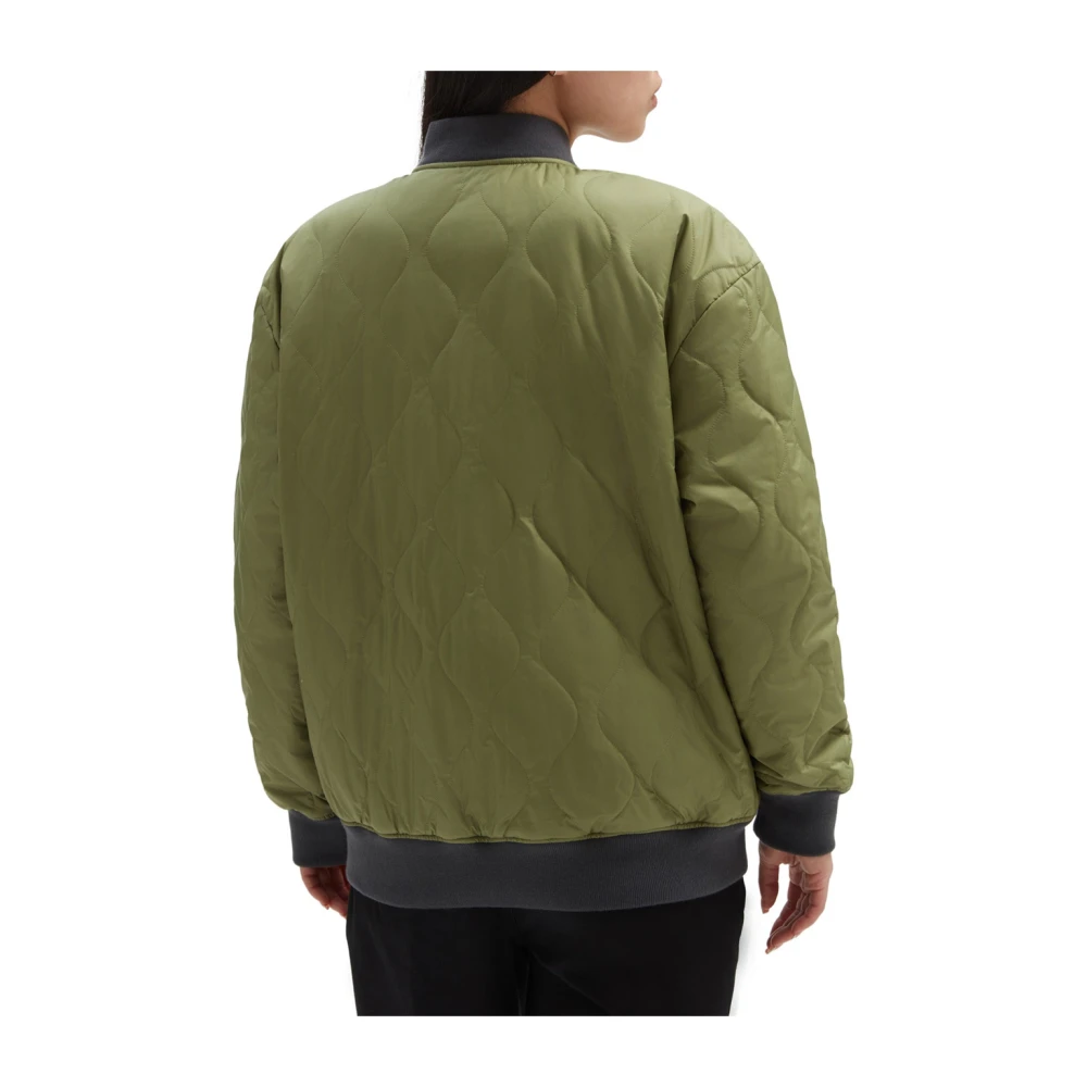 Vans Groene Bomberjas voor Dames Green Dames