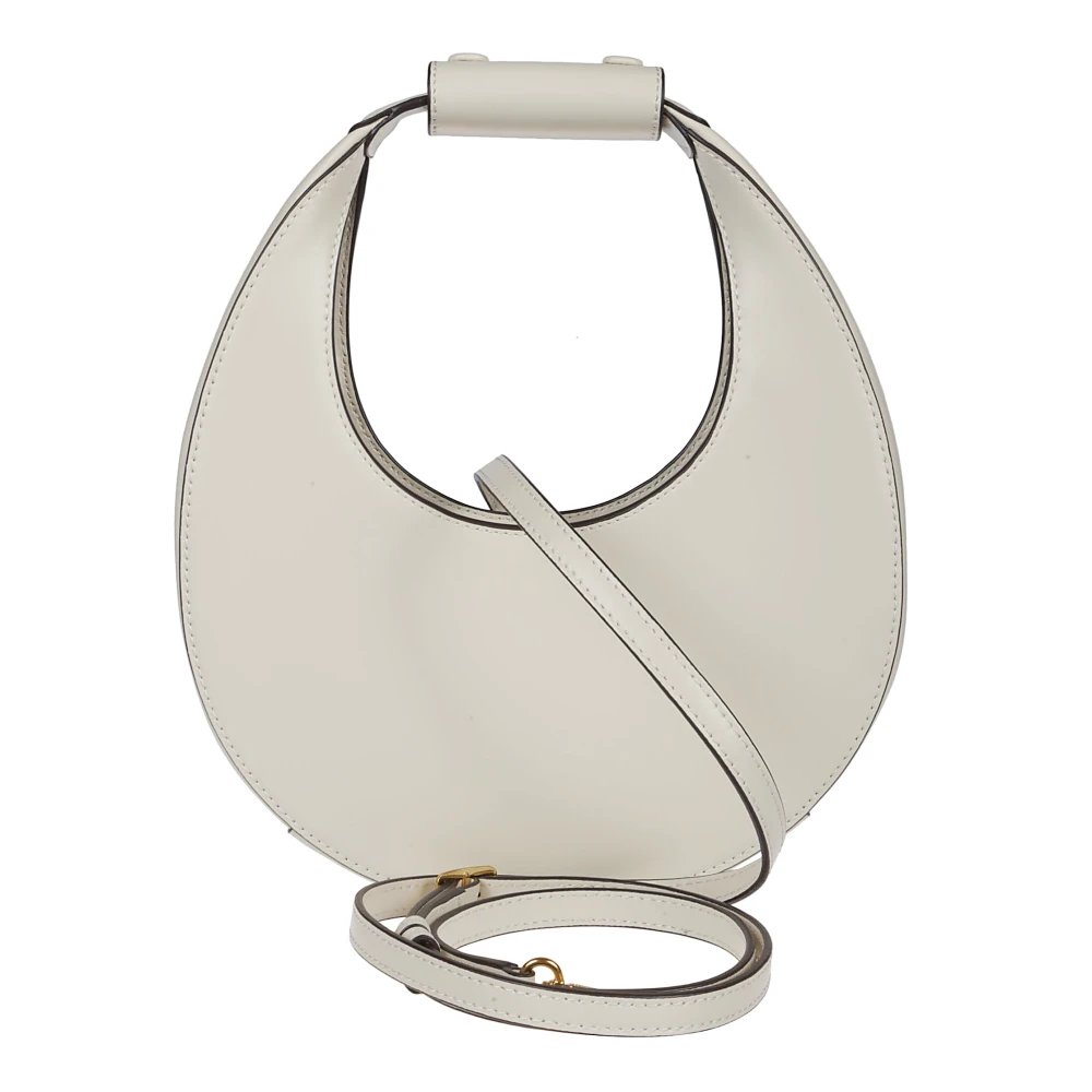Staud Stijlvolle Mini Moon Tas Beige Dames