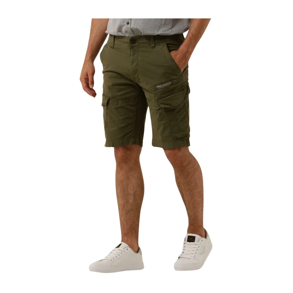 PME Legend Cargo Shorts Stretch Twill Nordrop Green Heren
