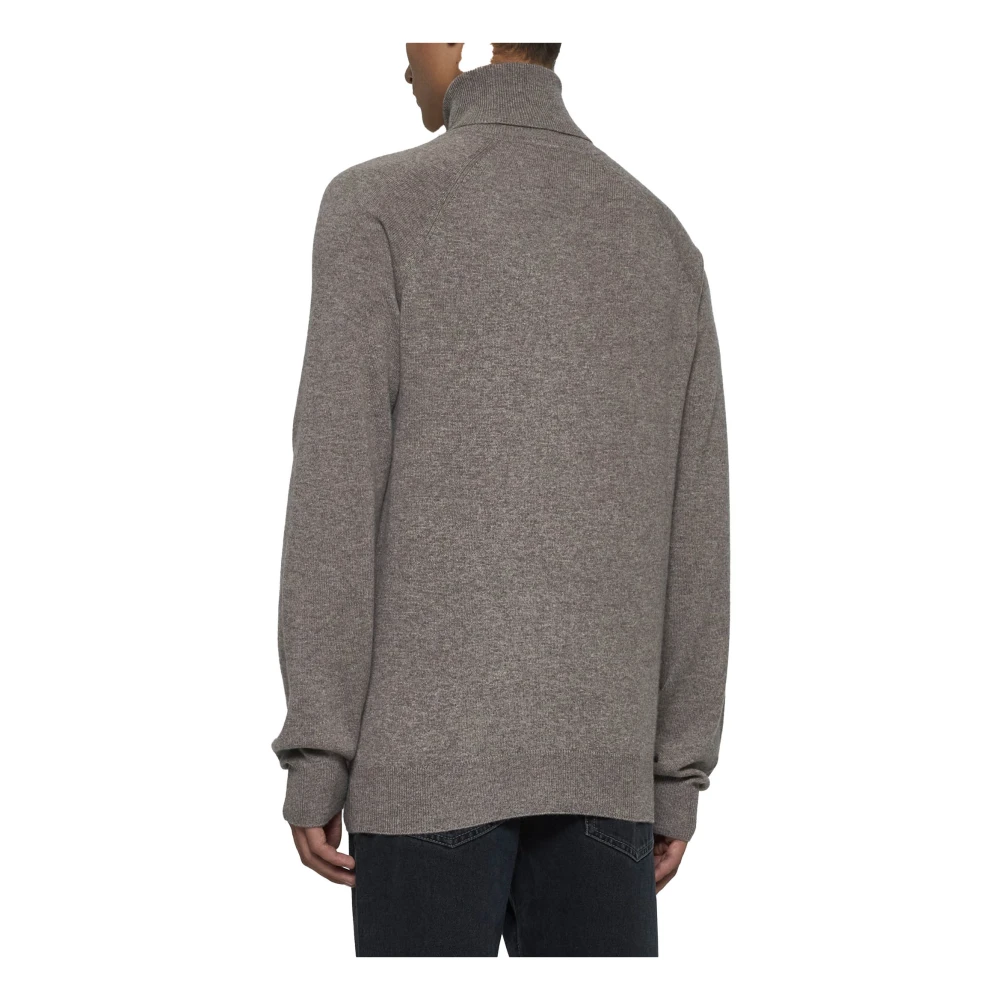 Saint Laurent Cashmere Turtleneck Beige Heren