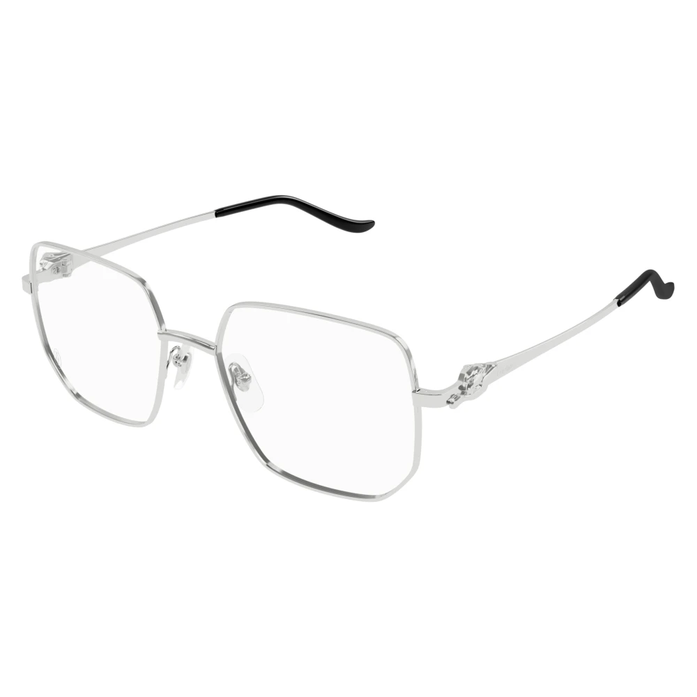 Cartier Unisex Gray Panthère Optical Frame - 55 Mm - Accessories