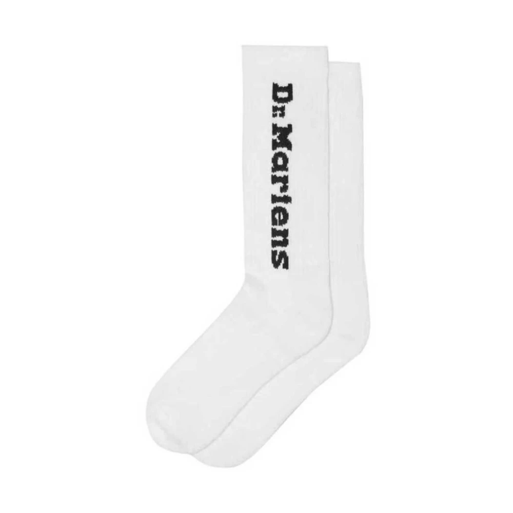 Dr. Martens Verticale Sokken White Heren