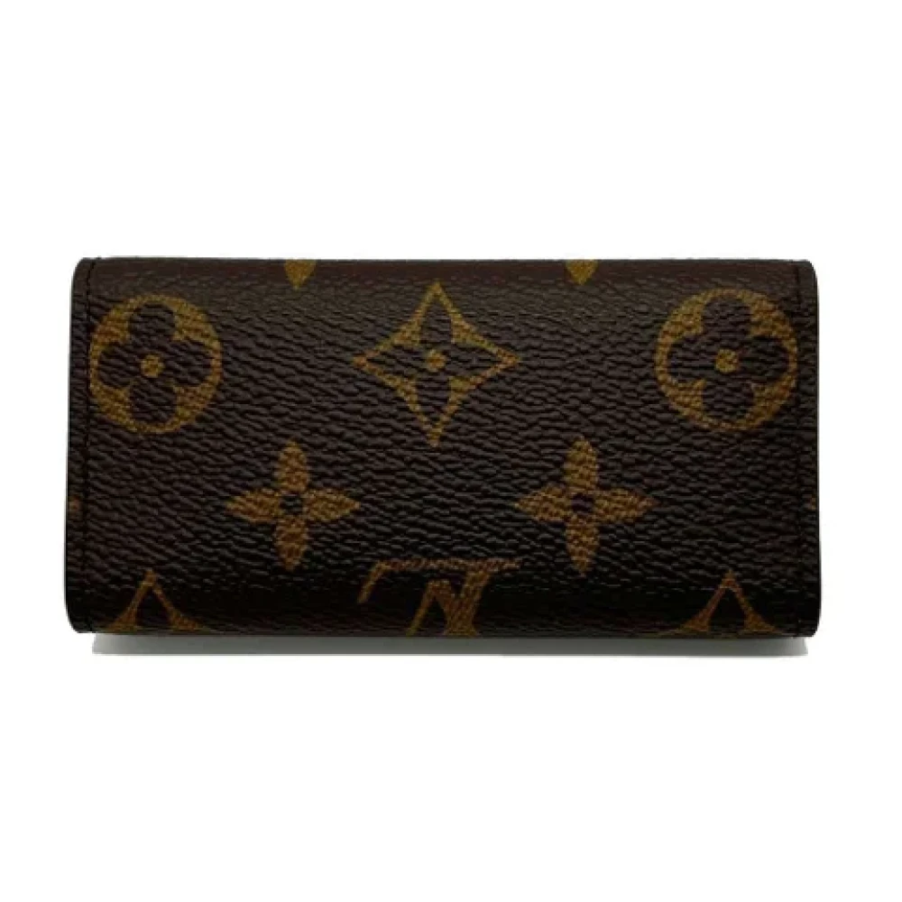 Louis Vuitton Vintage Pre-owned Fabric key-holders Brown Dames