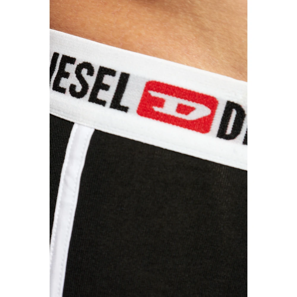 Diesel Twee-pack boxershorts Black Heren