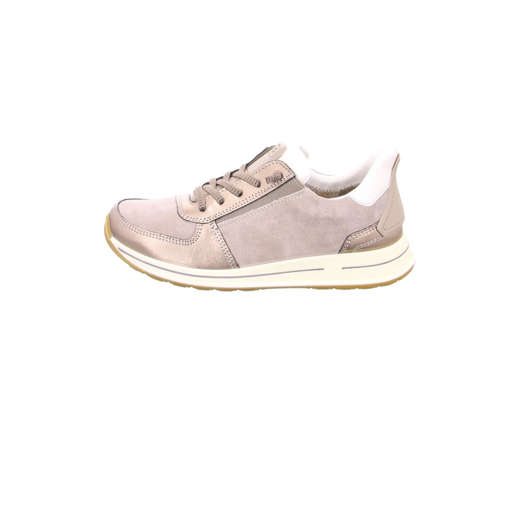 ara Lace-up Sneaker Dames Schoenen Beige
