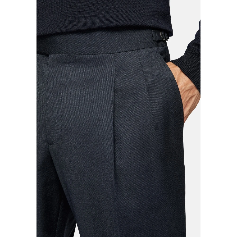 Boggi Milano Stretch Wol Pak Brown Heren