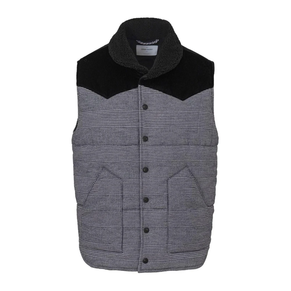 Gran Sasso Uomo Grigio Giacca Casual In Cotone