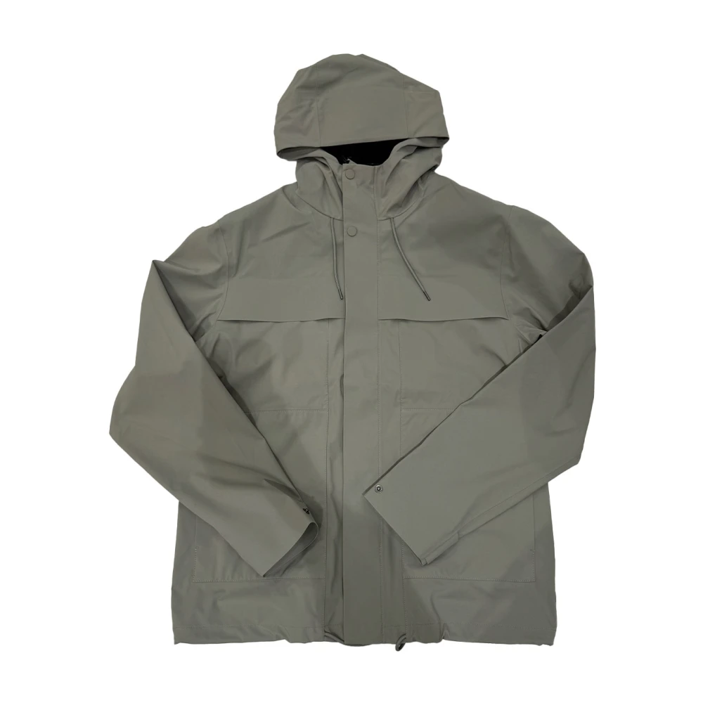 Rains Stijlvolle Khaki Jas Gray Heren