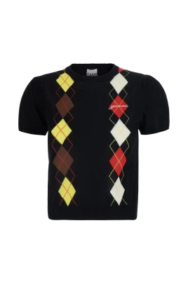 T-shirt i Argyle