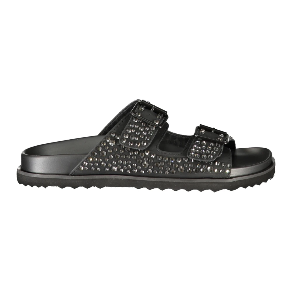 Laura Biagiotti Black Sliders, Female, 4 Uk, Slipper