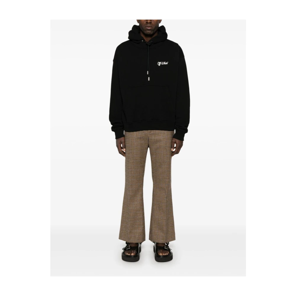 Off White Stijlvolle Sweatshirts in Zwart en Wit Black Heren