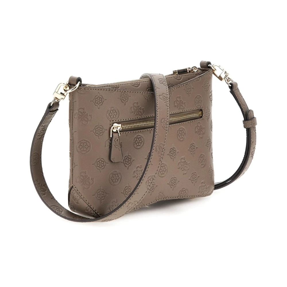 Guess Donker Taupe Schoudertas Gerty Girlfriend Brown Dames