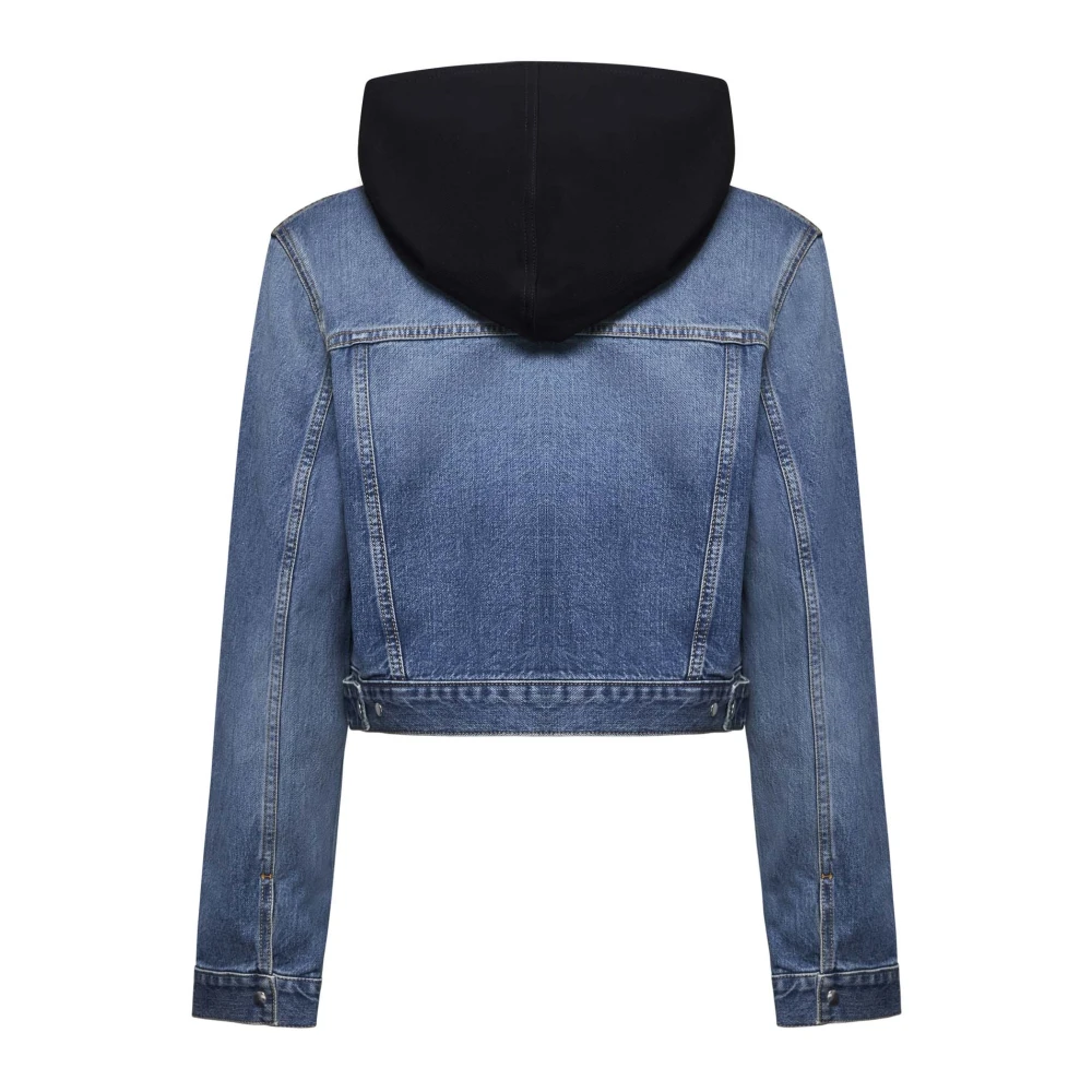 Alaïa Gewatteerde jas voor dames Blue Dames