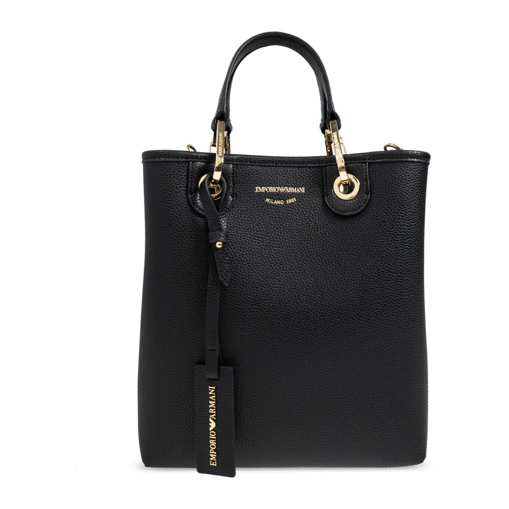 Emporio Armani Women's Black Borsa Shopper Bag