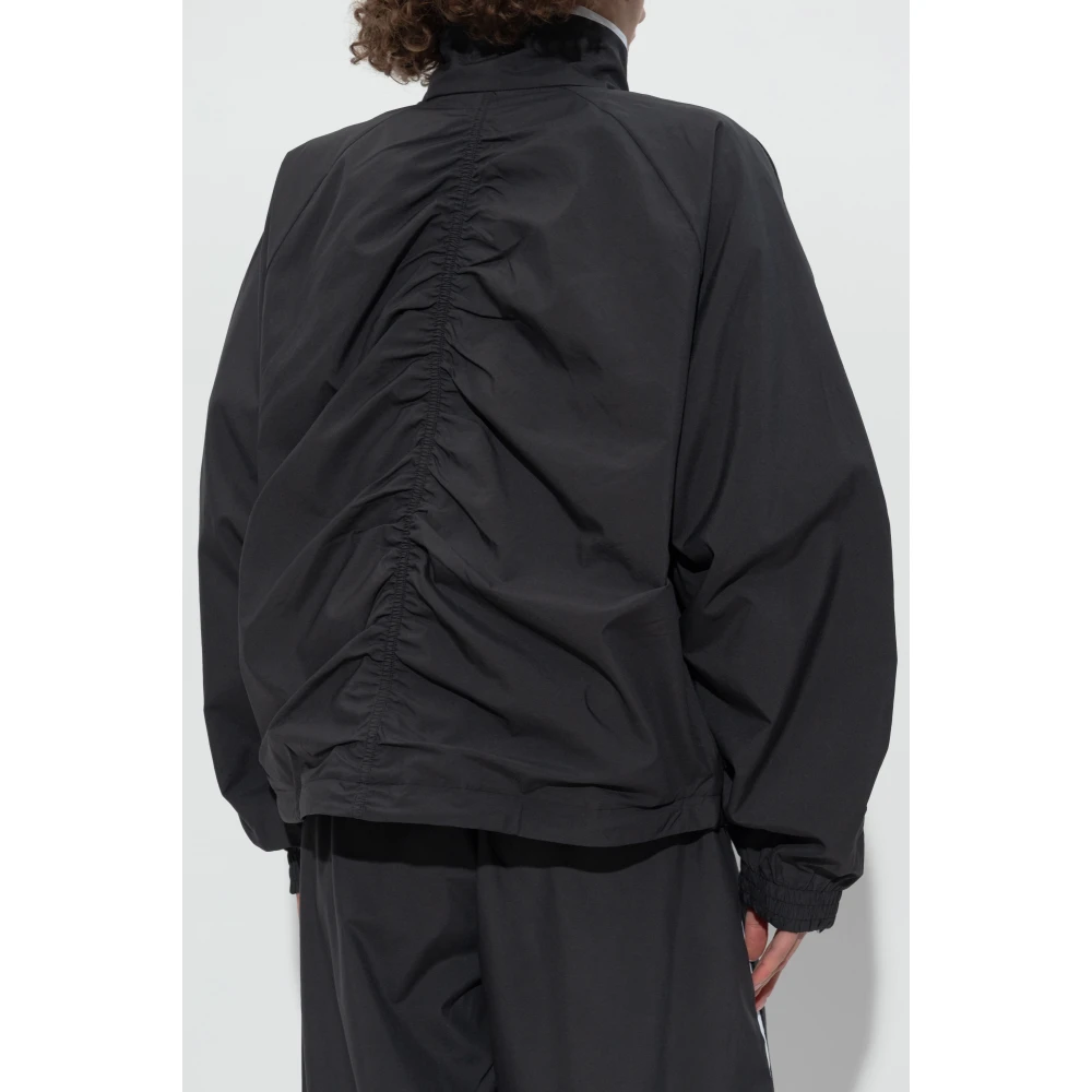 adidas Originals Lichtgewicht Jack met Logo Black Dames