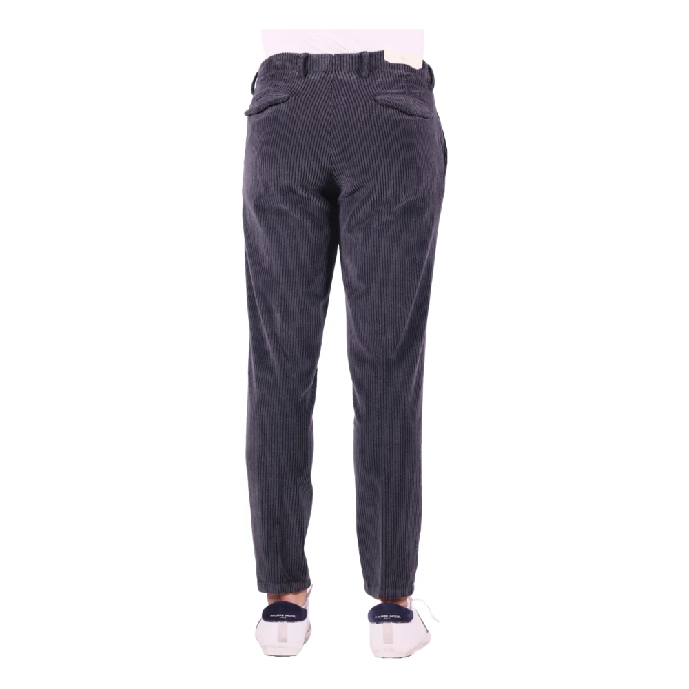 Briglia Grijze Katoenen Broek Gray Heren
