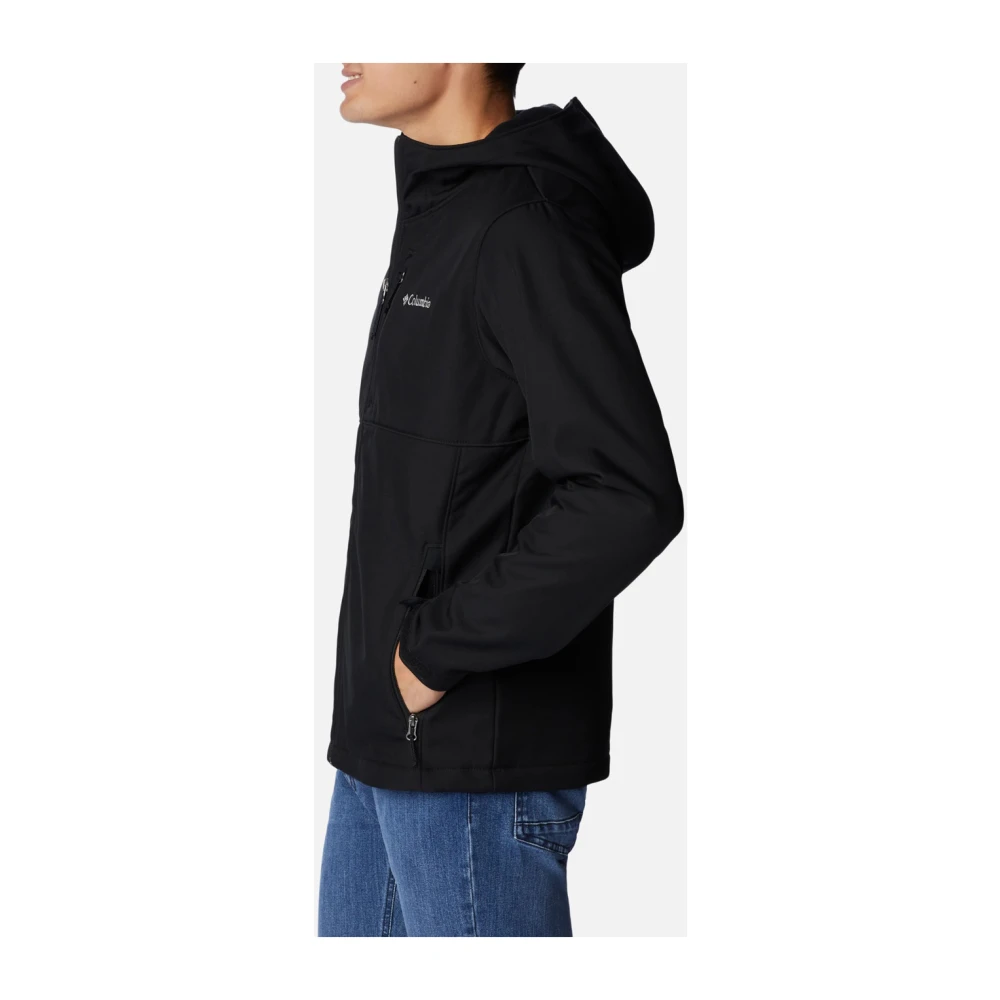 Columbia Zwarte Softshell Wandelen Jas Black Heren