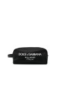 black-nylon-white-logo-toiletry-bag