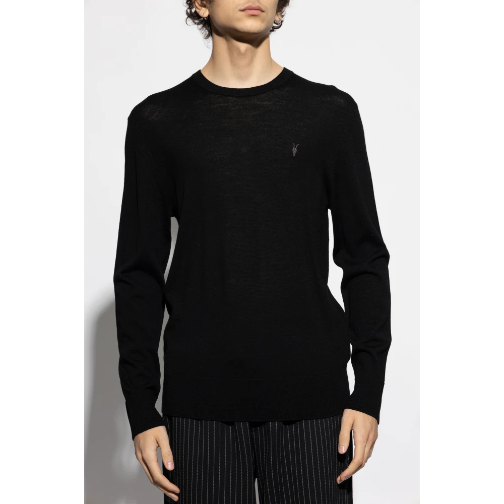 AllSaints Wollen trui Mode Black Heren
