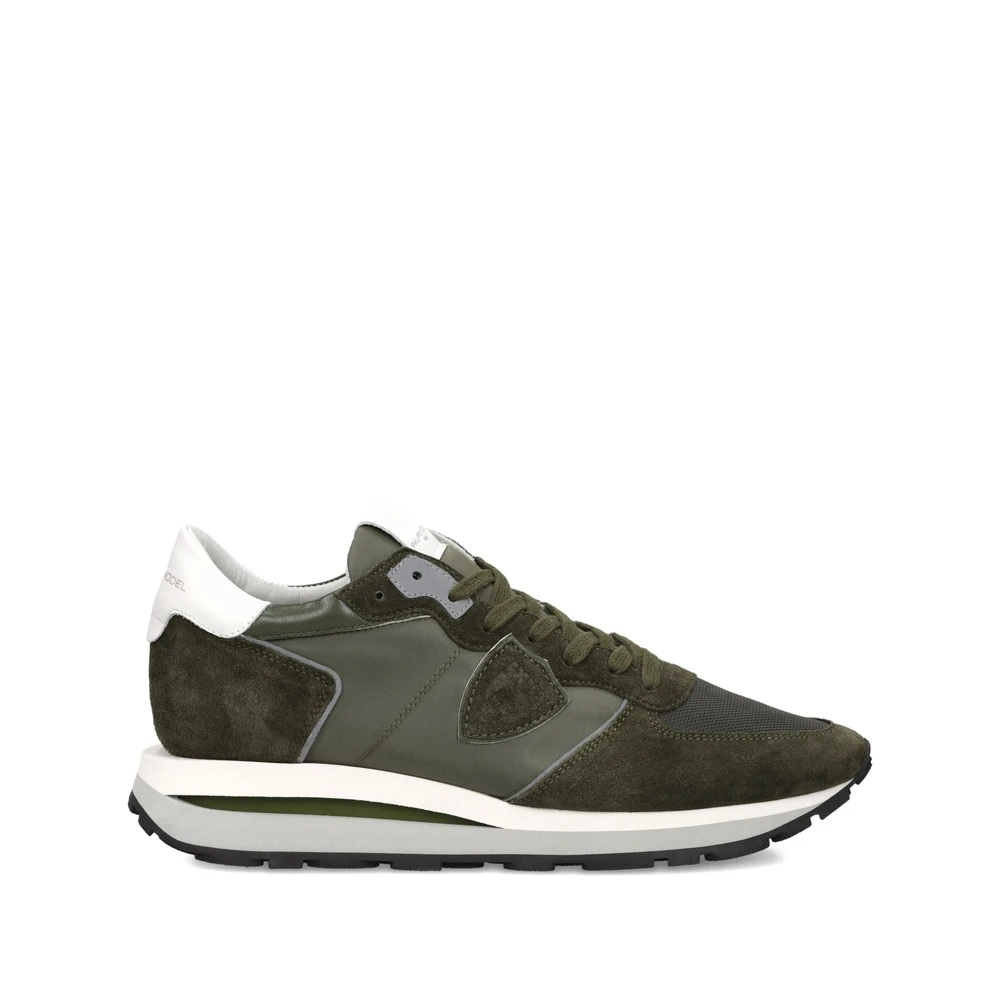 Philippe Model Tropez Haute Sneaker Heren Schoenen Groen