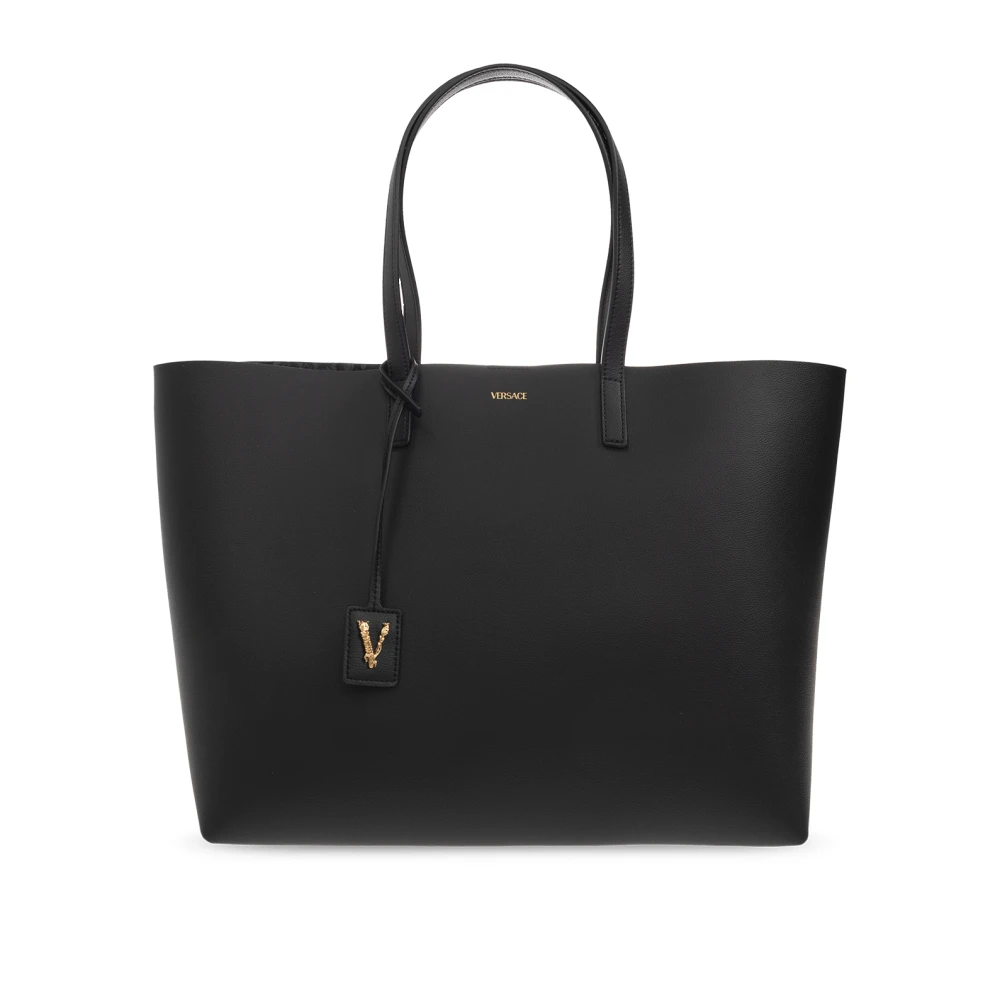 Versace Virtus shopper tas Black Dames