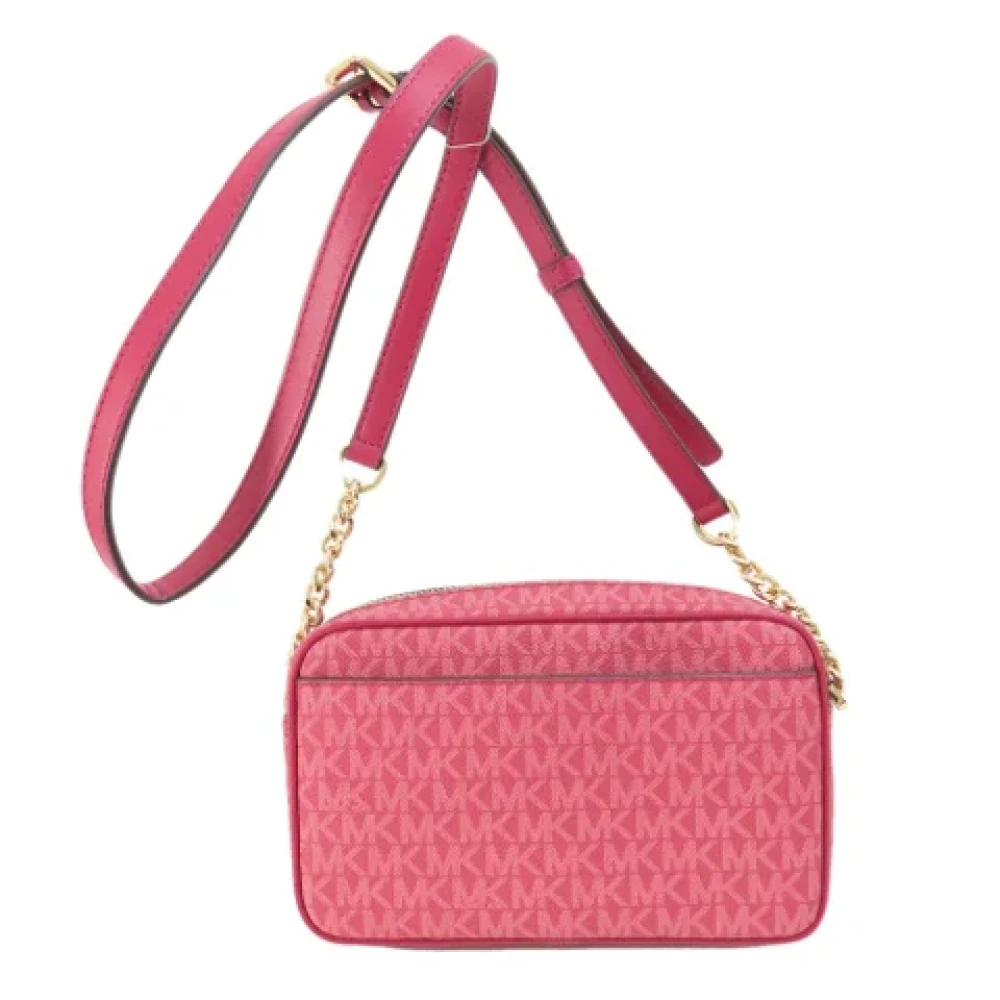 Michael Kors Pre-owned Plastic shoulder-bags Pink Dames