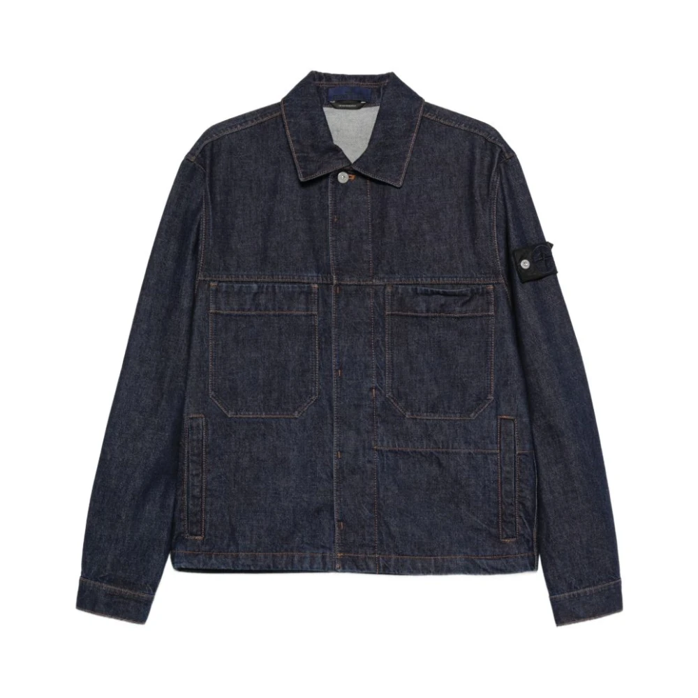 Stone Island , Herren, Jacken, Blau, M