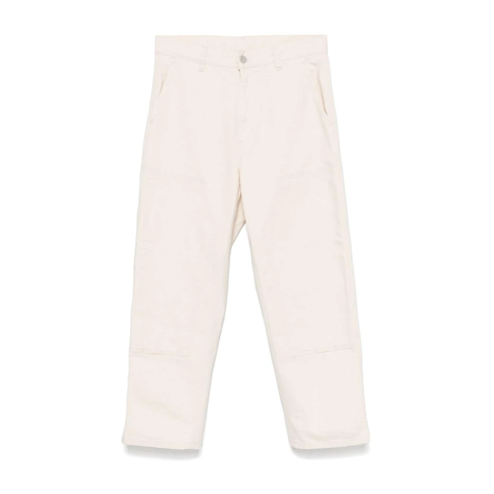 Carhartt WIP Wijde Broek Knie Pant Stijl White Heren