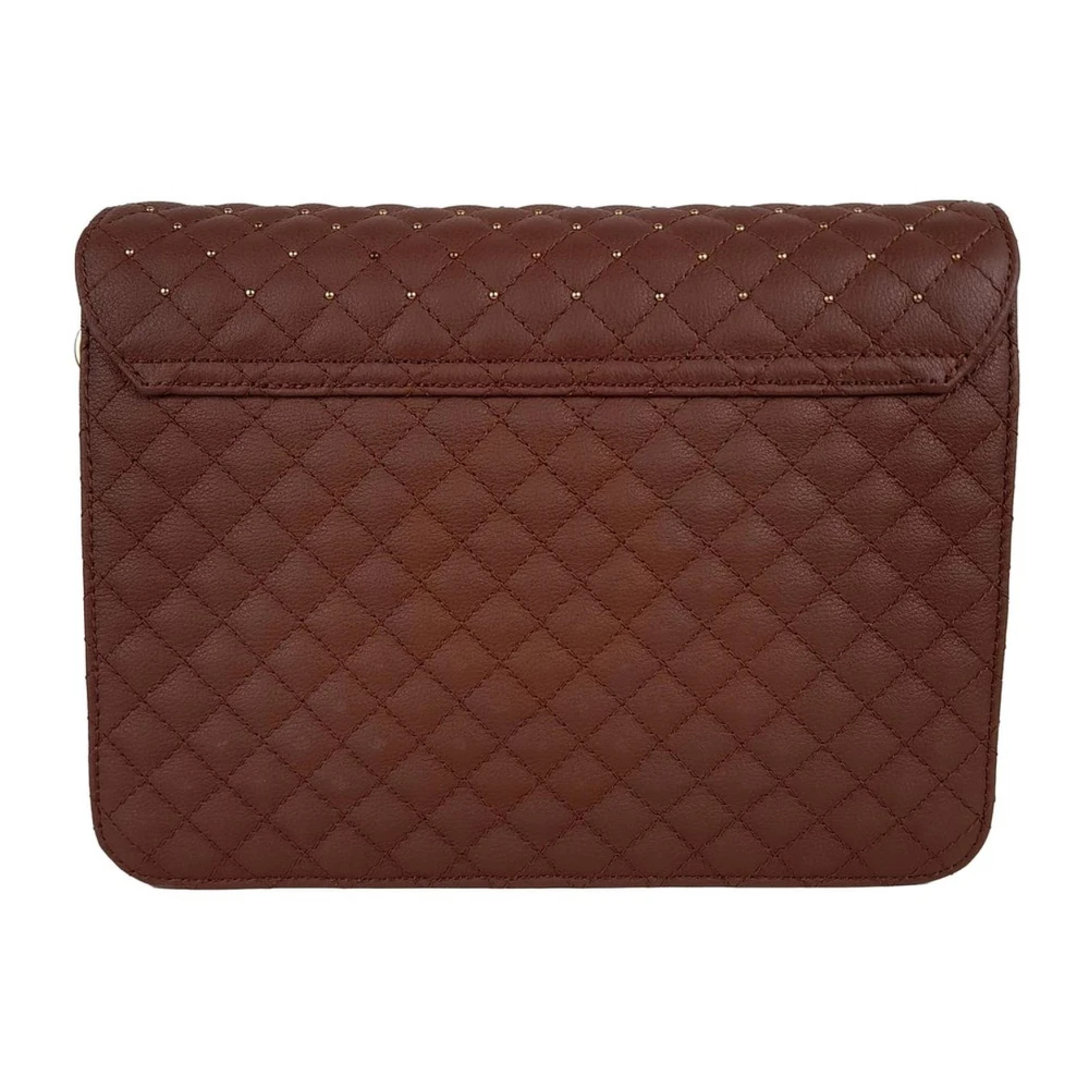 Baldinini Studded Leren Crossbodytas Brown Dames