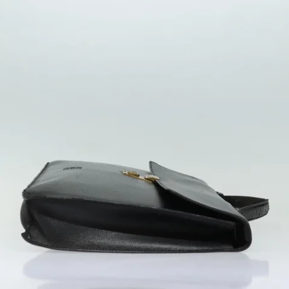 Loewe Pre-owned Leather handbags Black Dames