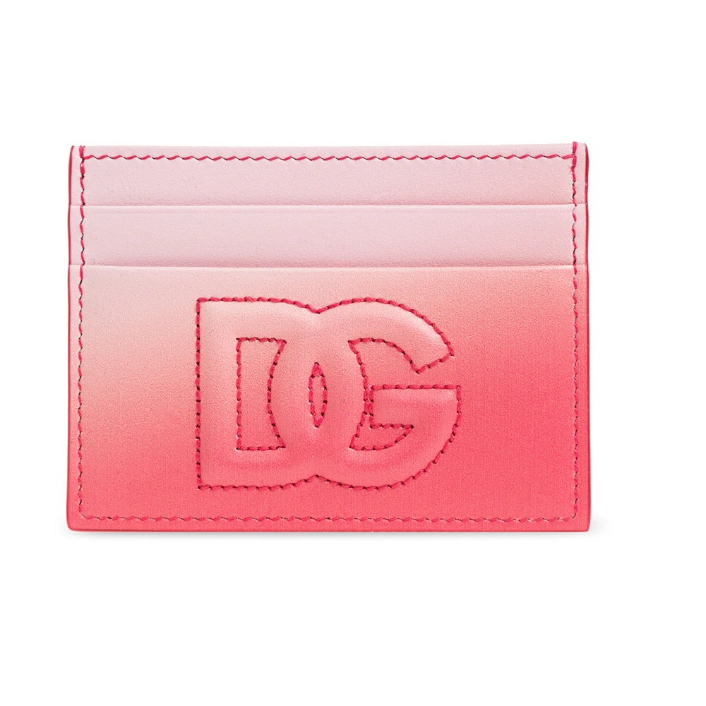 Dolce & Gabbana Kaarthouder met logo Pink Dames
