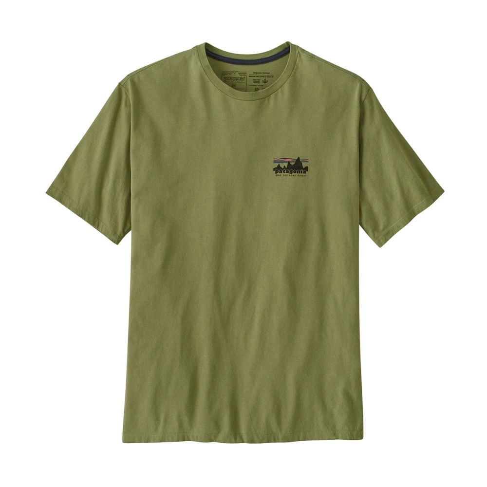 Patagonia Organische Skyline T-shirt Green Heren
