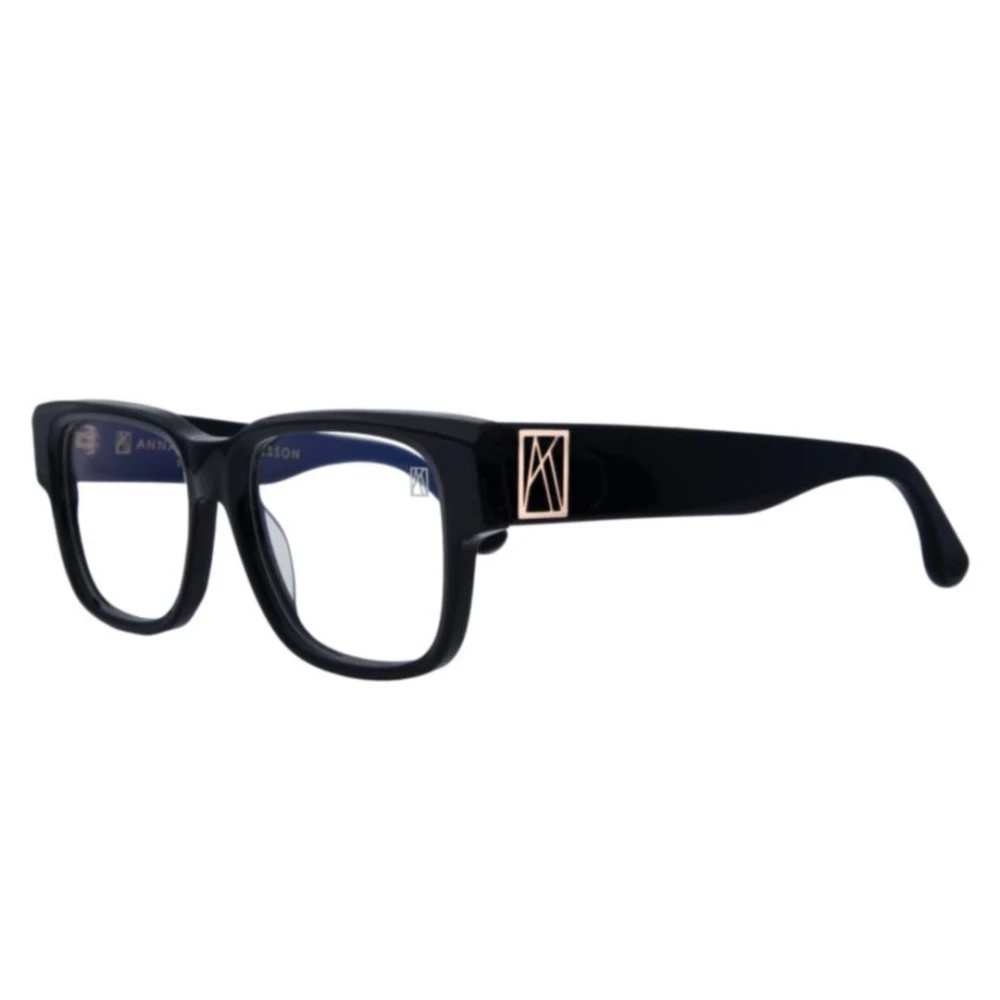 Anna Karin Karlsson Unisex Black Glasses, 57 Mm, Coco Poems Optical Frame
