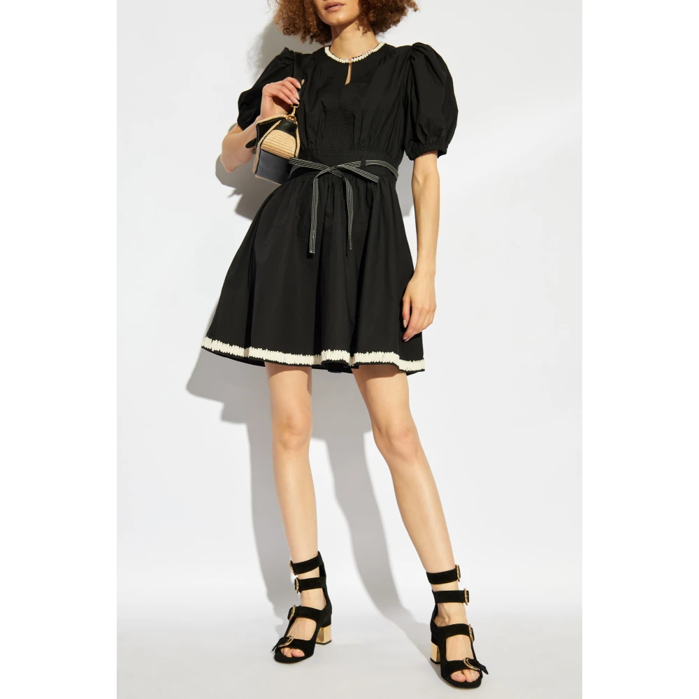 Ulla Johnson Jurk met strikken Black Dames