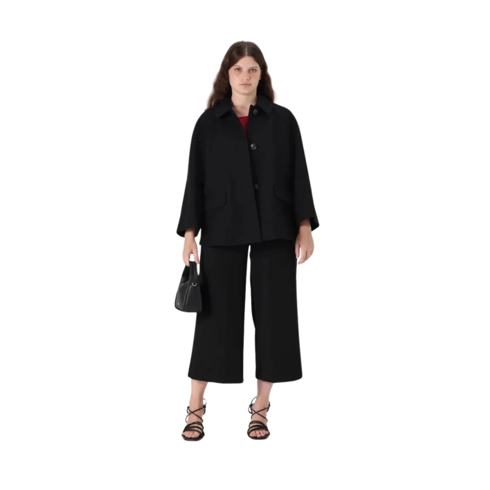 Marina Rinaldi Stijlvolle Aversa Broek Black Dames