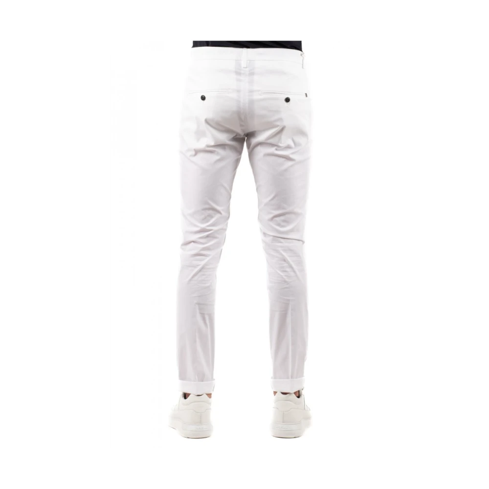 Dondup Stijlvolle Herenbroek White Heren