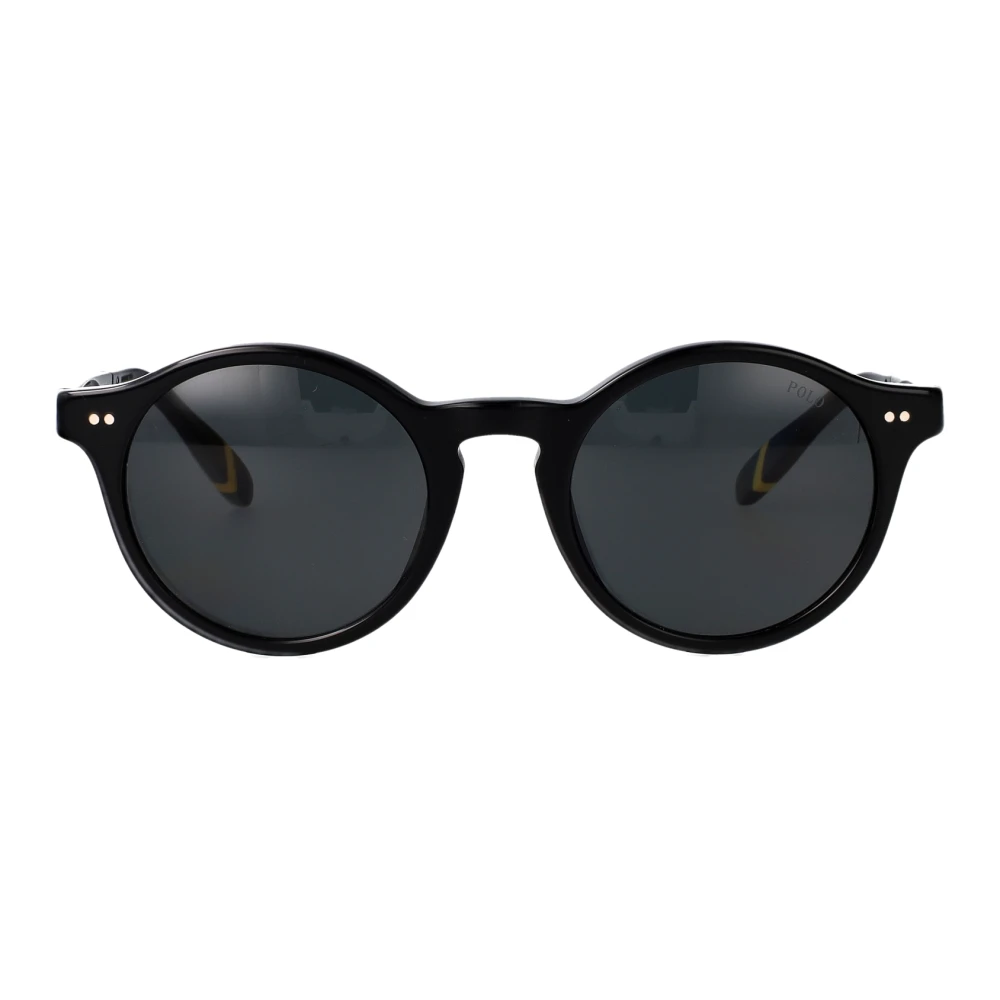Polo Ralph Lauren , Shiny Black Sunglasses Dark Grey lenses, PH4204U 538587, Mojo Glasses - Image 3