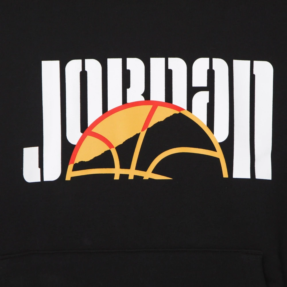 Jordan Sport DNA Hoodie Zwart Wit Black Heren