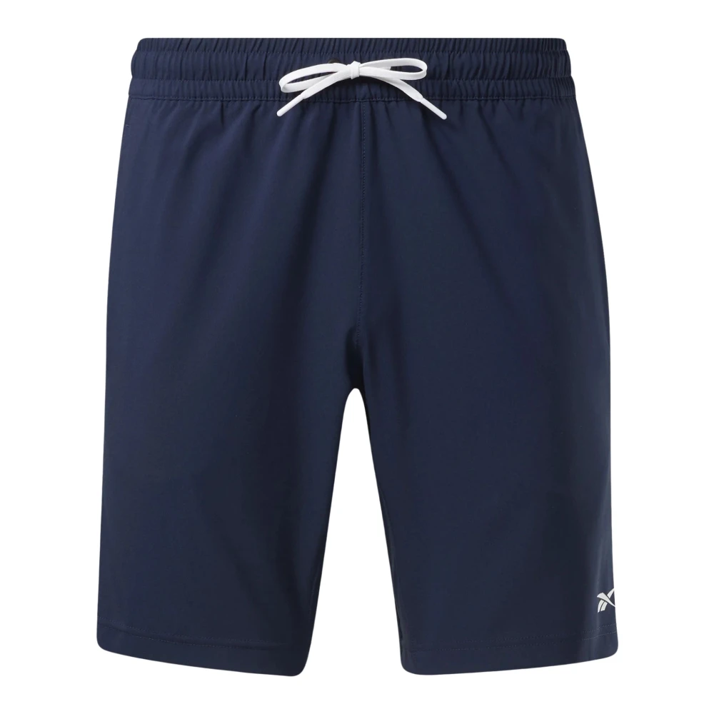 Reebok Stijlvolle Geweven Shorts Blue Heren