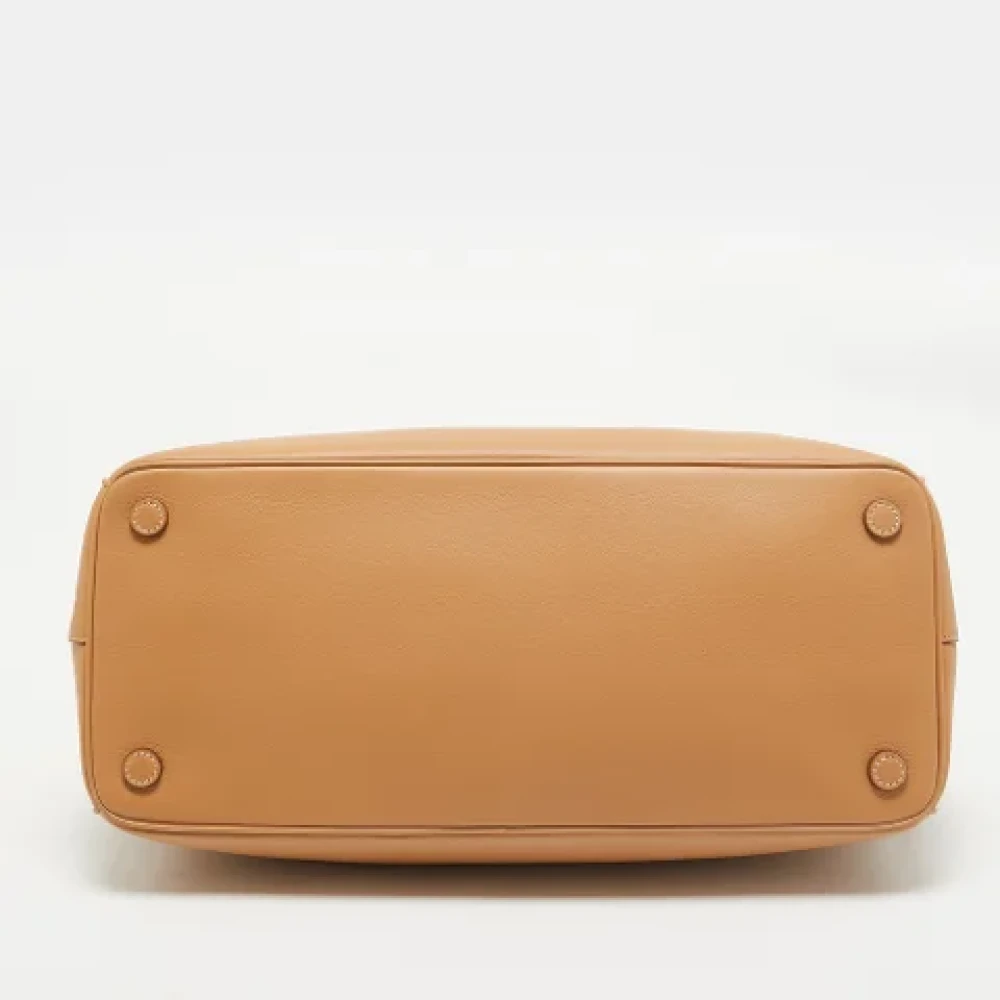 Prada Vintage Pre-owned Leather prada-bags Brown Dames