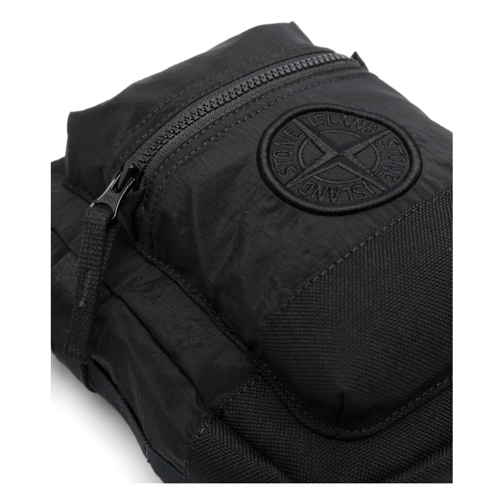 Stone Island Zwarte Casual Kleding voor Mannen Black Heren